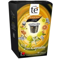 TE BLACK CITRUS CUIDA-TE 10CAPS. NESPRESSO
