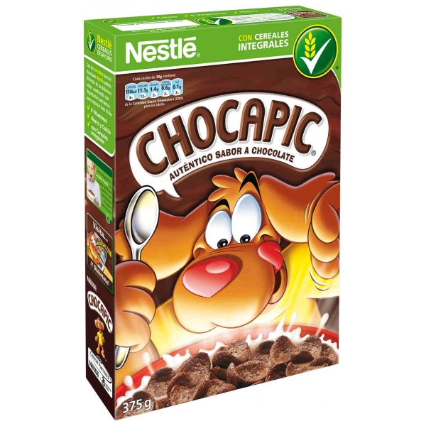 CHOCAPIC NESTL&Eacute; CEREALES 375GR