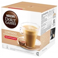 DOLCE GUSTO CORTADO DESCAFEINADO  NESCAFÉ  8+8U