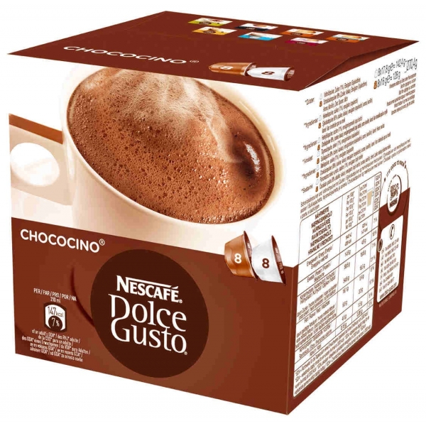 DOLCE GUSTO CHOCOCINO   NESCAF&Eacute;  8+8U