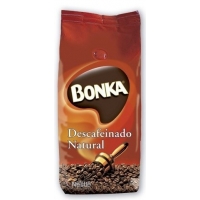 CAFE BONKA DESCAFEINADO NATURAL EN GRANO   500GR