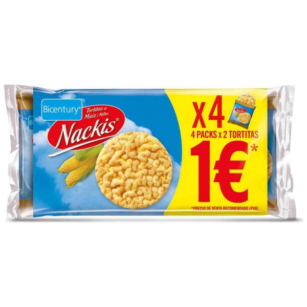 TORTITA NACKIS BICENTURY MAIZ 