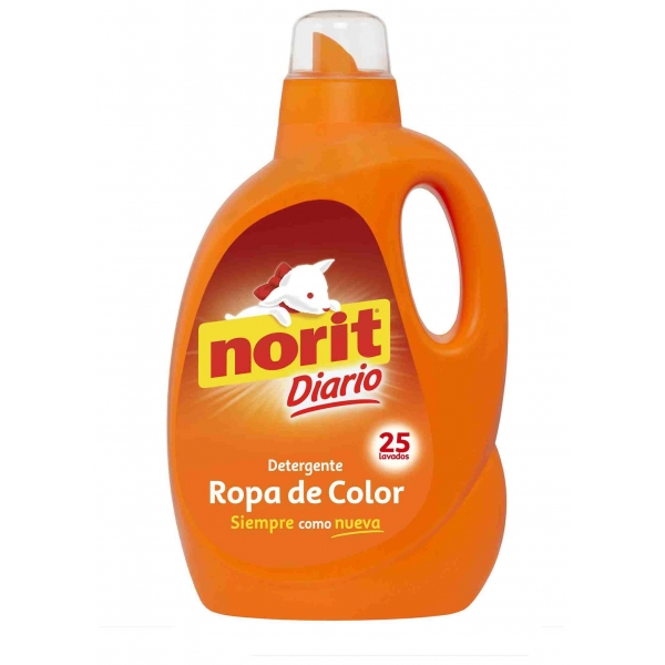 DETERGENTE NORIT CUIDADOS DELICADOS ROPA DE COLOR 25 DOSIS