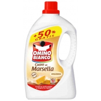 DETERGENTE OMINO BIANCO CUORE DE MARSELLA 40 DOSIS