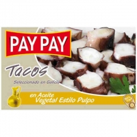 Tacos Pulpo Pay-Pay en Aceite Vegetal