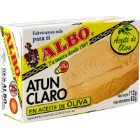 Atún Claro en Aceite de Oliva Lata Fácil Apertura 112 gr de Albo