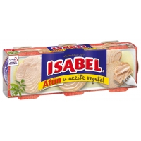 Isabel Atún en Aceite Vegetal (Pack 3x52g.)