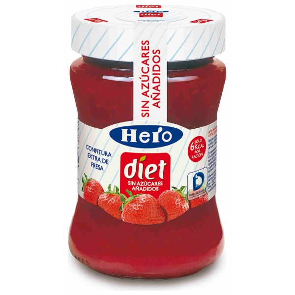 CONFITURA HERO FRESA DIET 345GR