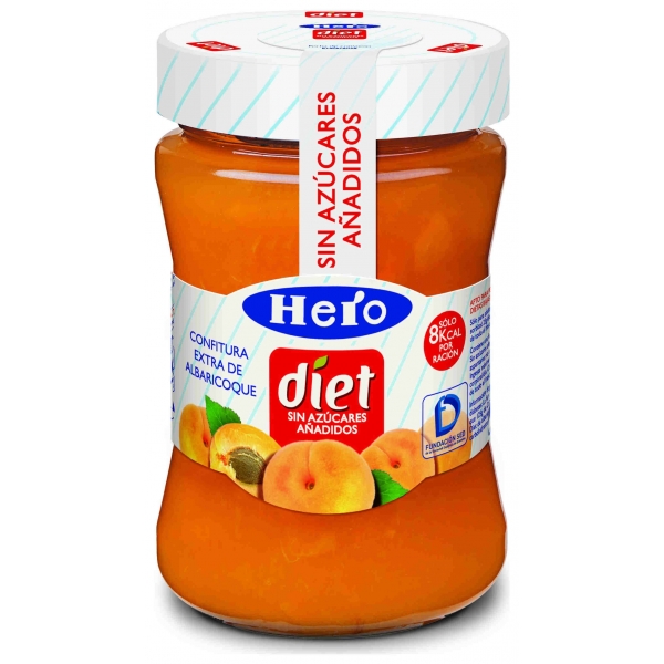 CONFITURA HERO ALBARICOQUE DIET 345GR