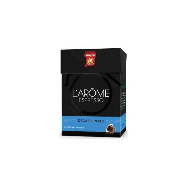 Marcilla L'Ar&ocirc;me Espresso Caf&eacute; C&aacute;psulas Decaffeinato