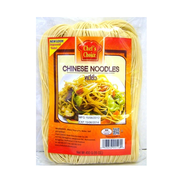 NODODLES CHEF&acute;S CHOICE CHINOS 400GR