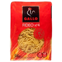 PASTA GALLO FIDEO N4 500GR