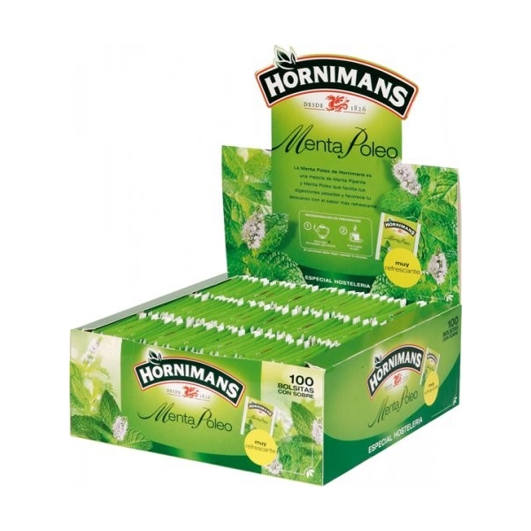 INFUSI&Oacute;N POLEO MENTA  HORNIMANS 100 BOLSAS