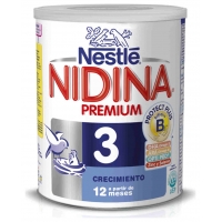 NESTLÉ NIDINA 3 PREMIUM LECHE CONTINUACIÓN 12 MESES 800GR
