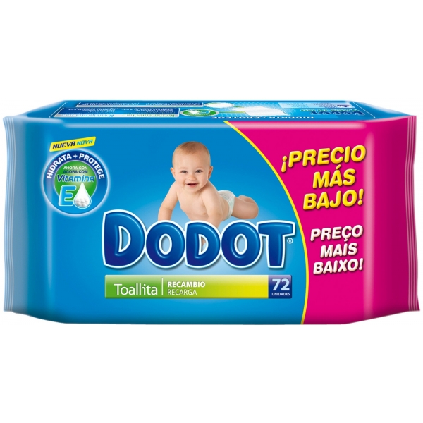 TOALLITA DODOT 72U