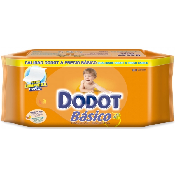 TOALLITA DODOT BASICO 60U