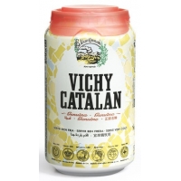 AGUA CON GAS VICHY CATALÁN LATA 330ML 