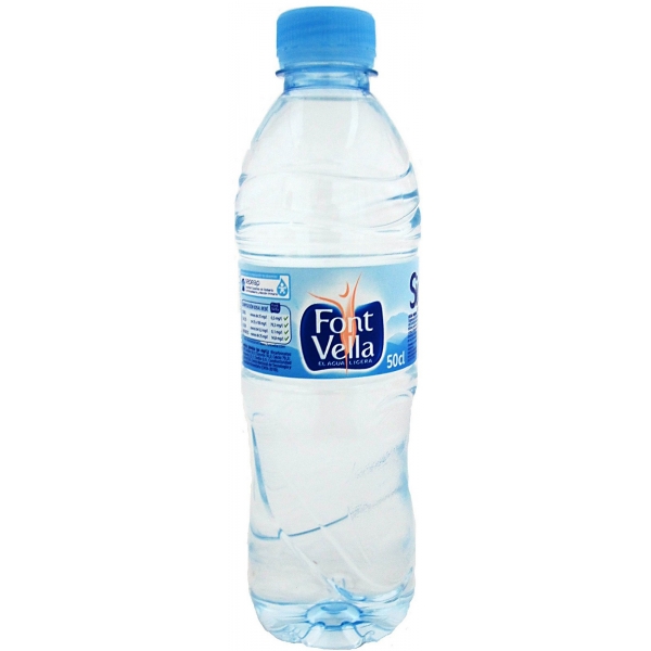 AGUA FONT VELLA NATURAL 50CL