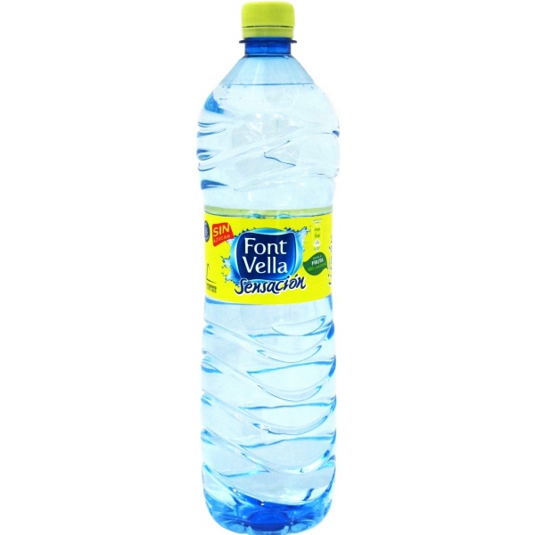 AGUA FONT VELLA SABOR LIM&Oacute;N SIN AZUCAR 1.25L