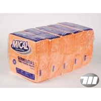 SERVILLETA MICAL 40X40 SALMON 5X50U