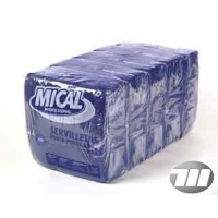 SERVILLETA MICAL 40X40 AZUL 5X50 U