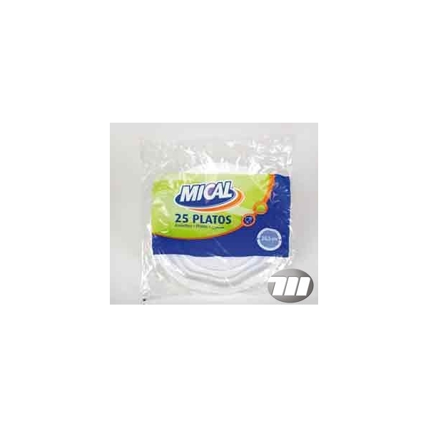 PLATO MICAL PLASTICO 20'5 B-25