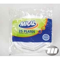 PLATO MICAL PLASTICO 20'5 B-25