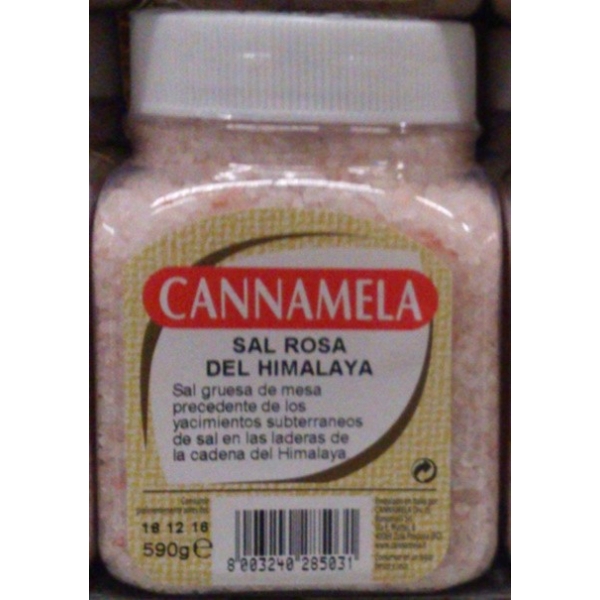 SAL CANNAMELA ROSA HIMALAYA 590 GR