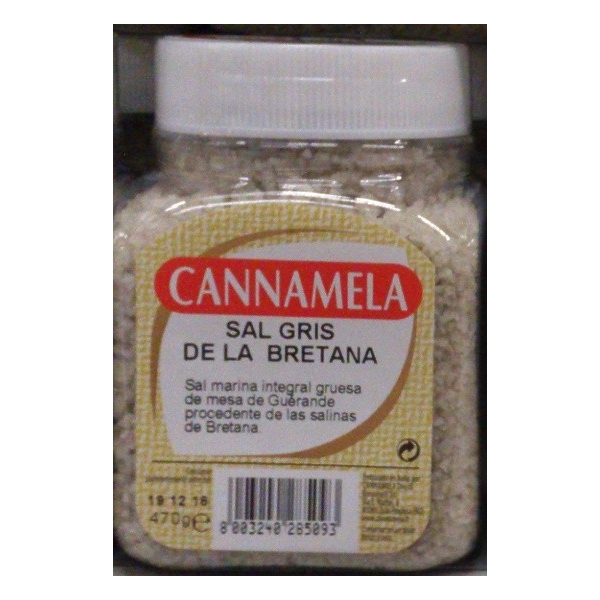 SAL CANNAMELA GRIS DE LA BRETANA 470 GR