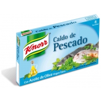 PASTILLAS KNORR CALDO DE PESCADO 8PAST.