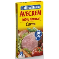 PASTILLAS AVECREM GALLINA BLANCA CALDO DE CARNE 10PAST.