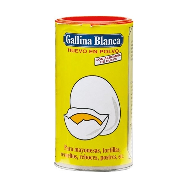 HUEVO EN POLVO GALLINA BLANCA BOTE 340GR