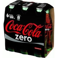 COCACOLA  ZERO 6X20CL