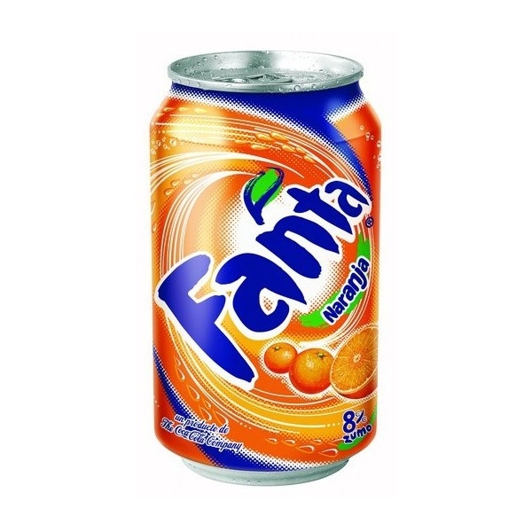 LATA FANTA NARANJA 330ML
