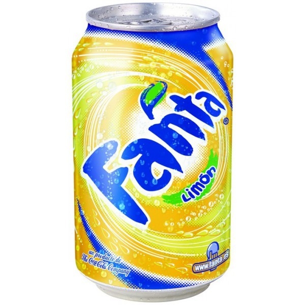 LATA FANTA LIM&Oacute;N 330ML
