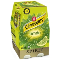 SCHWEPPES LIMÓN 4X25CL