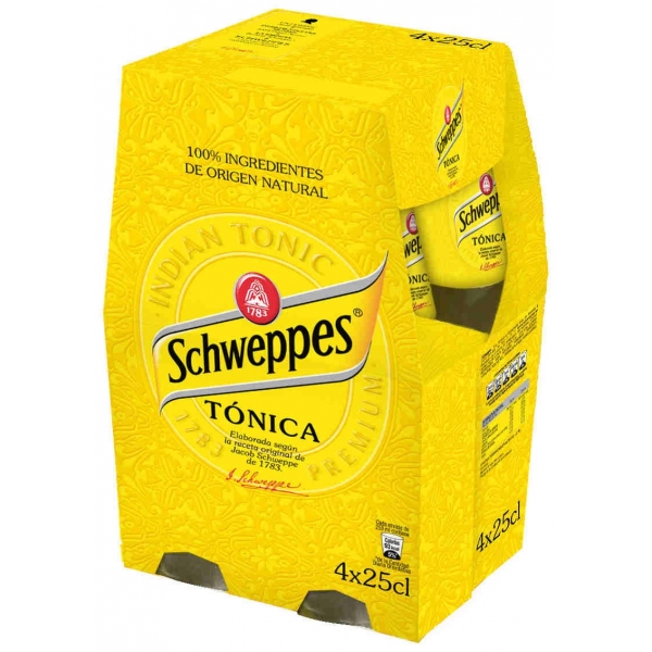SCHWEPPES T&Oacute;NICA 4X25CL