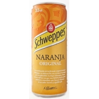 LATA  SCHWEPPES NARANJA 330ML
