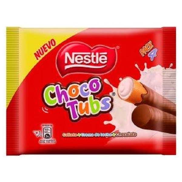 SNACK NESTL&Eacute; CHOCOTUBS 20GR P-4