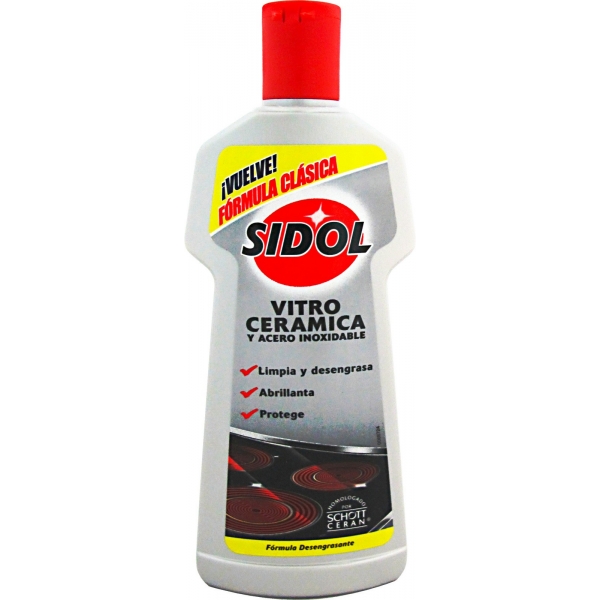 LIMPIADOR SIDOL VITROCERAMICA  200ML