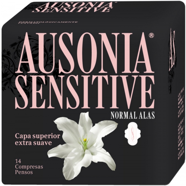 COMPRESA AUSONIA SENSITIVE ALAS 12U
