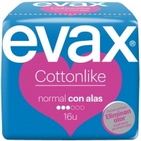COMPRESA EVAX ULTRA CON ALAS NORMAL COTTONLIKE 16U
