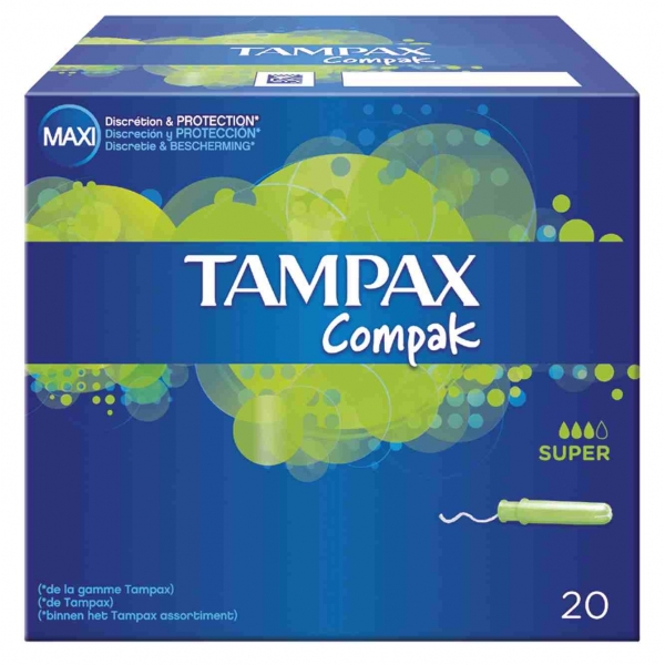 TAMPAX COMPAK SUPER 20U