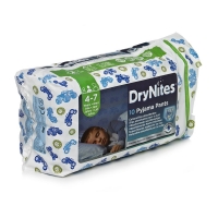 PAÑALES HUGGIES DRYNITES CALZONCILLOS absorbentes Niño T 4-7 años  10U