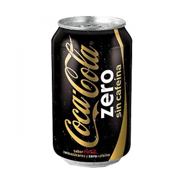 COCACOLA ZERO SIN CAFEINA