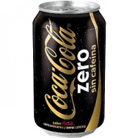 COCACOLA ZERO SIN CAFEINA