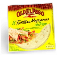 8 TORTILLAS MEXICANAS DE TRIGO OLD EL PASO 280GR