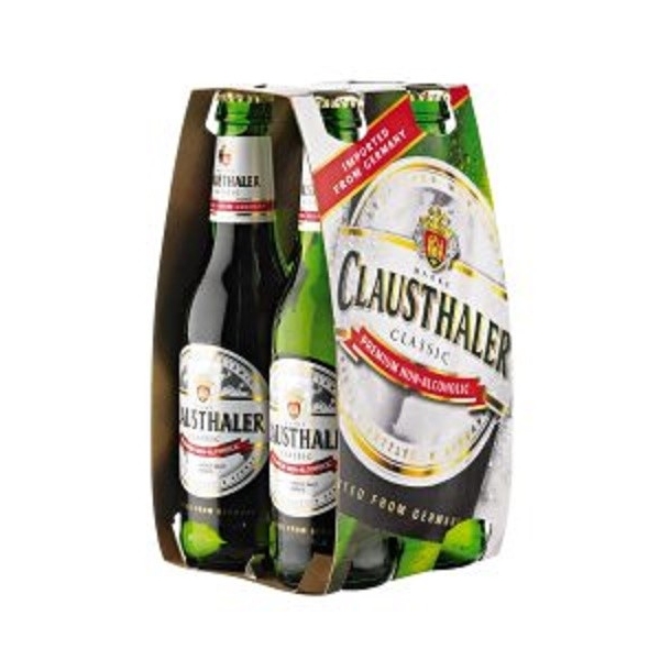 CERVEZA CLAUSTHALER SIN 25CL P-4