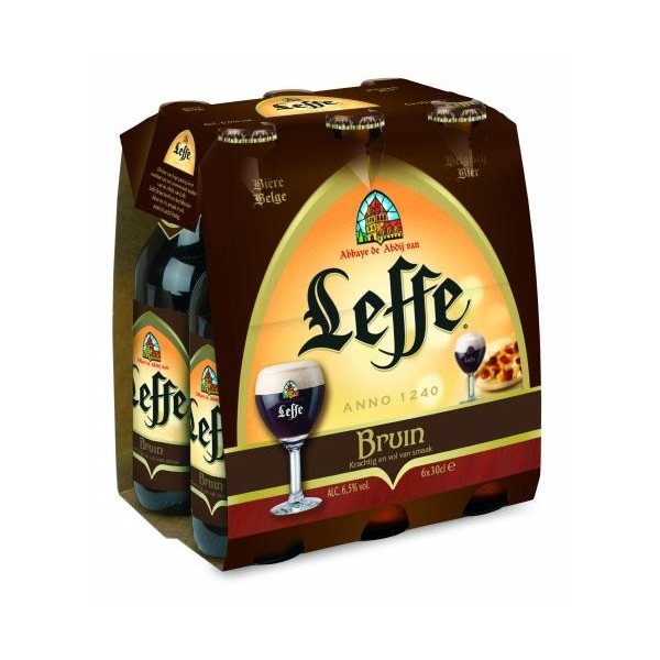 CERVEZA LEFFE NEGRA 33CL P-6