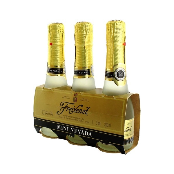 CAVA FREIXENET MINI CARTA NEVADA SEMI SECO 20CL P-3